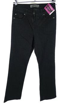 Nové - Dámské černé bootcut rifle TU 