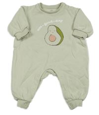 Světlekhaki tepláková kombinéza s avokádem M&S