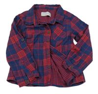 Modro-červená kostkovaná košile LC Waikiki