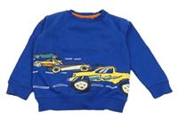 Zafírová mikina s autami F&F