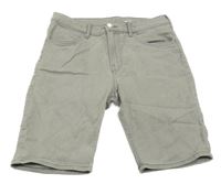 Světlešedé riflové kraťasy H&M