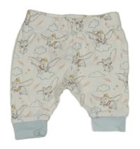 Biele ľahké tepláky s Dumbem Disney