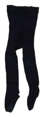 Tmavomodré punčocháče 