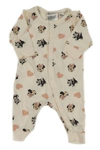 Smotanový overal s Minnie H&M