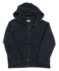 Čierna prepínaci mikina s hviezdou a kapucňou F&F