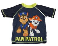 Tmavomodré UV tričko - Tlapková patrola Nickelodeon