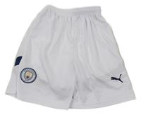 Bílé fotbalové kraťasy - Manchester city Puma