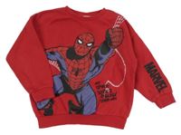 Červená mikina so Spider-manem Marvel