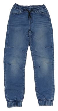 Modré teplákové cuff rifle Pepperts