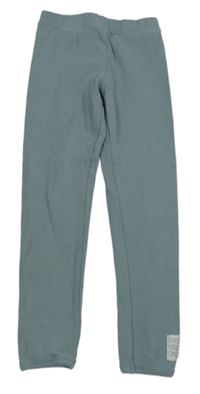 Světlemodré žebrované legíny Seasons