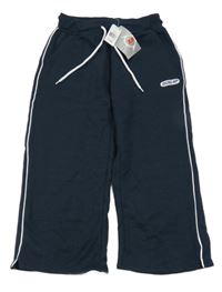 Nové - Tmavomodré tepláky s proužky Dunlop