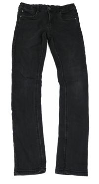 Tmavosivé teplákové rifle C&A