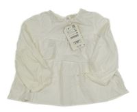 Nové - Blá blúzková á vrstvená tunika Zara