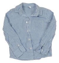 Modro-biela pruhovaná košeľa Dopodopo