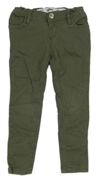 Tmavokhaki skinny rifle Denim Co.