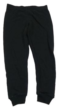 Černé žebrované spodní kalhoty M&S