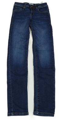 Tmavomodré skinny rifle Fish&Chips