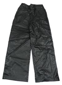 Černé koženkové kalhoty LC WaIKIKI