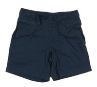 Tmavomodré teplákové kraťasy C&A