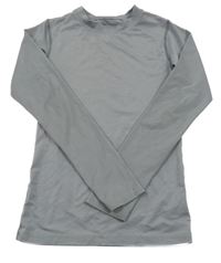 Sivé športové tričko