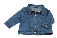 Modrá rifľová bunda Ergee