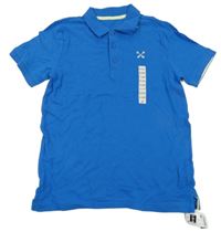 Nové - Modré polo tričko s výšivkou Dunnes