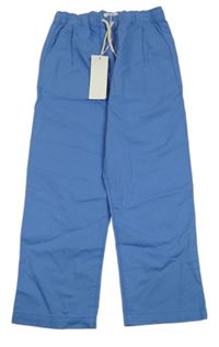 Nové - modré plátěné kalhoty H&M
