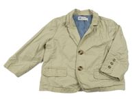 Béžové plátenné sako H&M