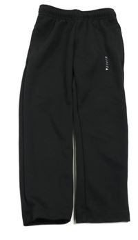 Černé sportovní funkční tepláky s logem kipsta