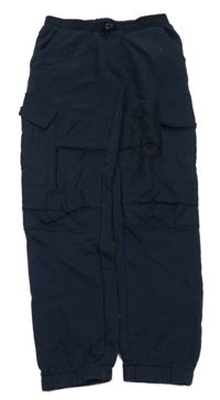 Tmavomodré tepláky s kapsami C&A