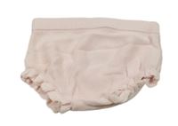 Svetloružové pletené kraťasy Nutmeg