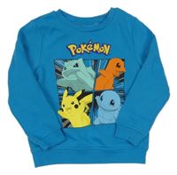 Modrá mikina s Pokémony Primark