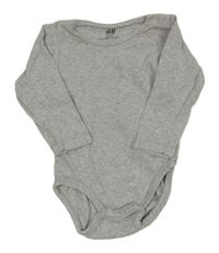 Sivé melírované body H&M