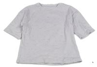 Lila plyšové pyžamové triko s hvězdami Matalan