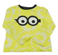 Žluto-bílé batikované triko - Mimoň Next