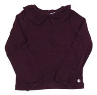 Lilkové tričko s golierikom