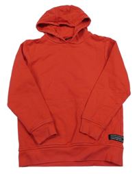 Červená mikina s kapucňou George