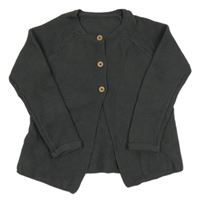 Antracitový prepínaci sveter George