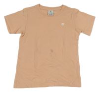 Svetloružové tričko s logom Diadora