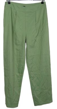 Dámske světlekhaki voľné é nohavice zn. Shein