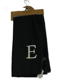 Nové - Dámska čierna šál s písmenkom Primark