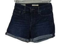 Dámske tmavomodré rifľové kraťasy Levi´s