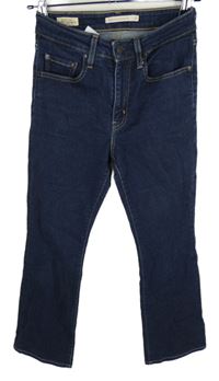 Dámské tmavomodré bootcut rifle Levi´s 