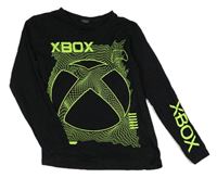 Čierne tričko s potiskem x-box