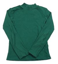 Zelené žebrované triko Next