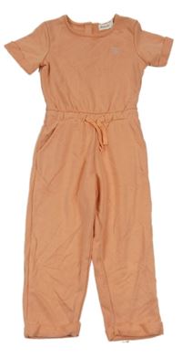 Korálová tepláková kombinéza se srdíčkem Orchestra