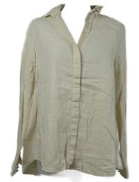 Dámska smotanová vzorovaná blúzková á tunika Mi Hamburg