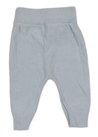 Svetlomodré pletené tepláky