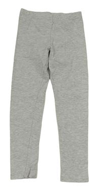 Sivé melírované legíny H&M