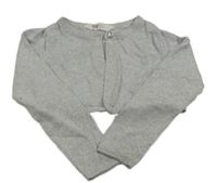 Strieborné svetrové bolerko H&M